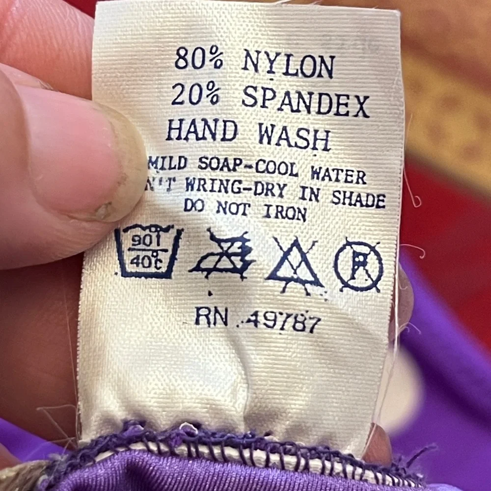 Gottex NWT Purple Polka Dot Bikini - Size 12 - Stunning & Flattering! - Picture 6 of 13